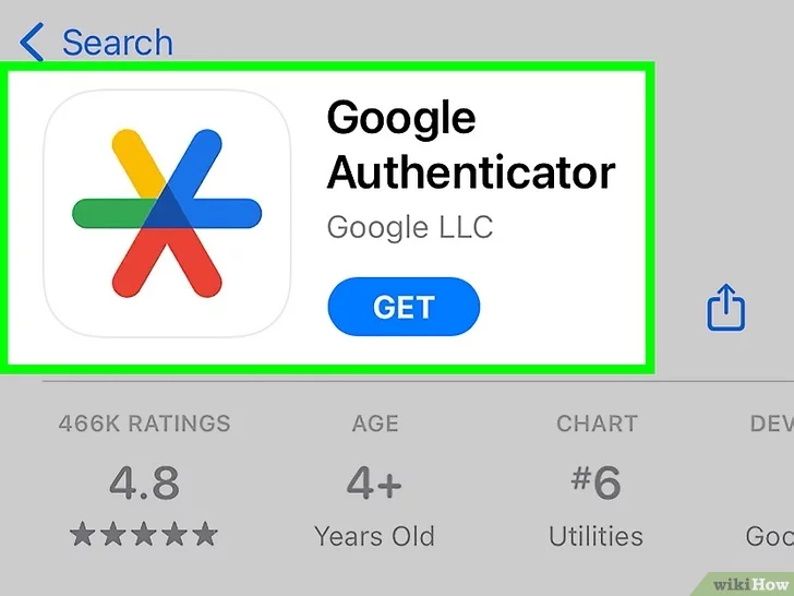 Google Authenticator app